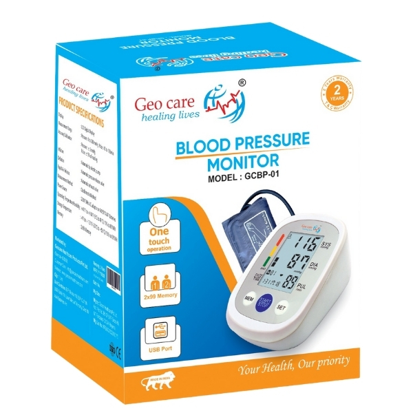 Geocare Blood Pressure Monitor / BP Machine