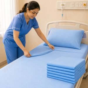 Bed Sheet With Pillow Cover