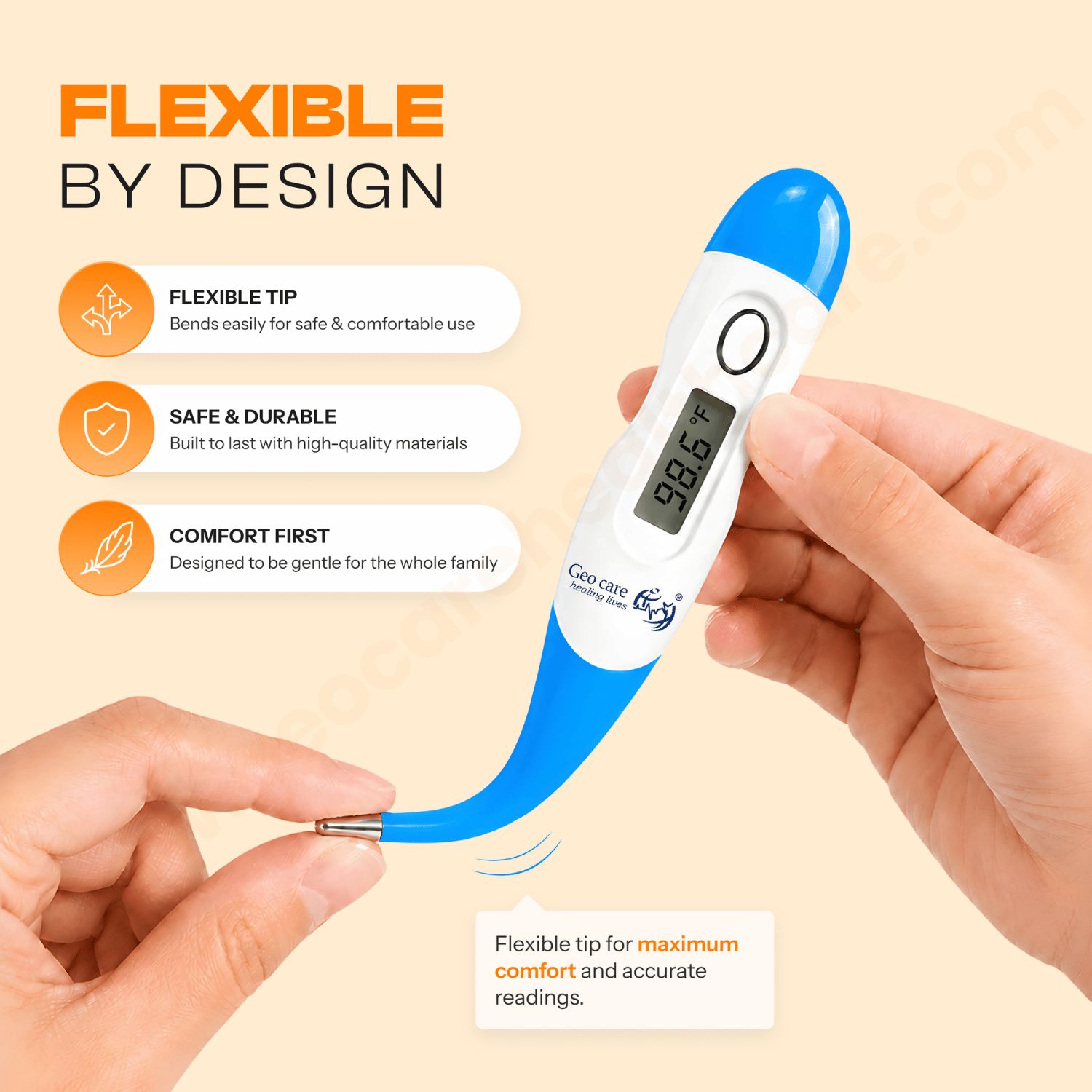 Geocare Flexi Thermometer - Image 2