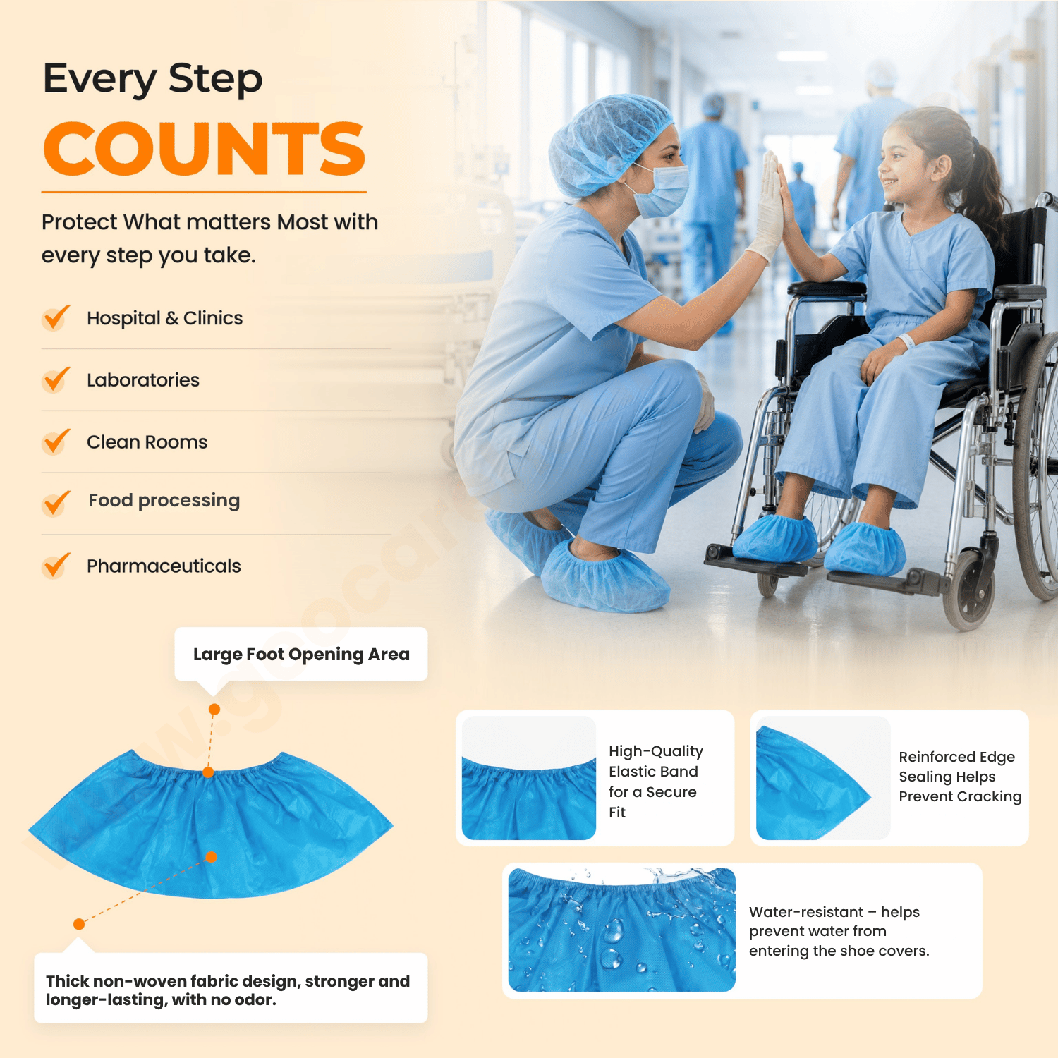 Shoe Cover Non-Woven - Image 3