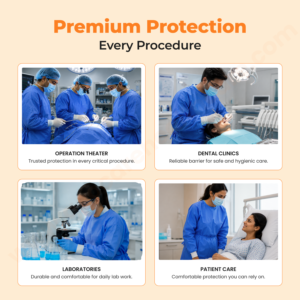 Surgeon Gown With Hand Towel