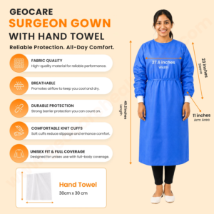 Surgeon Gown With Hand Towel