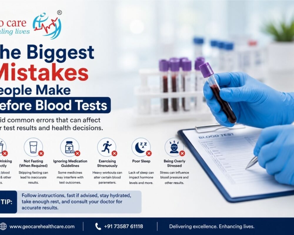 The Biggest Mistakes People Make Before Blood Tests