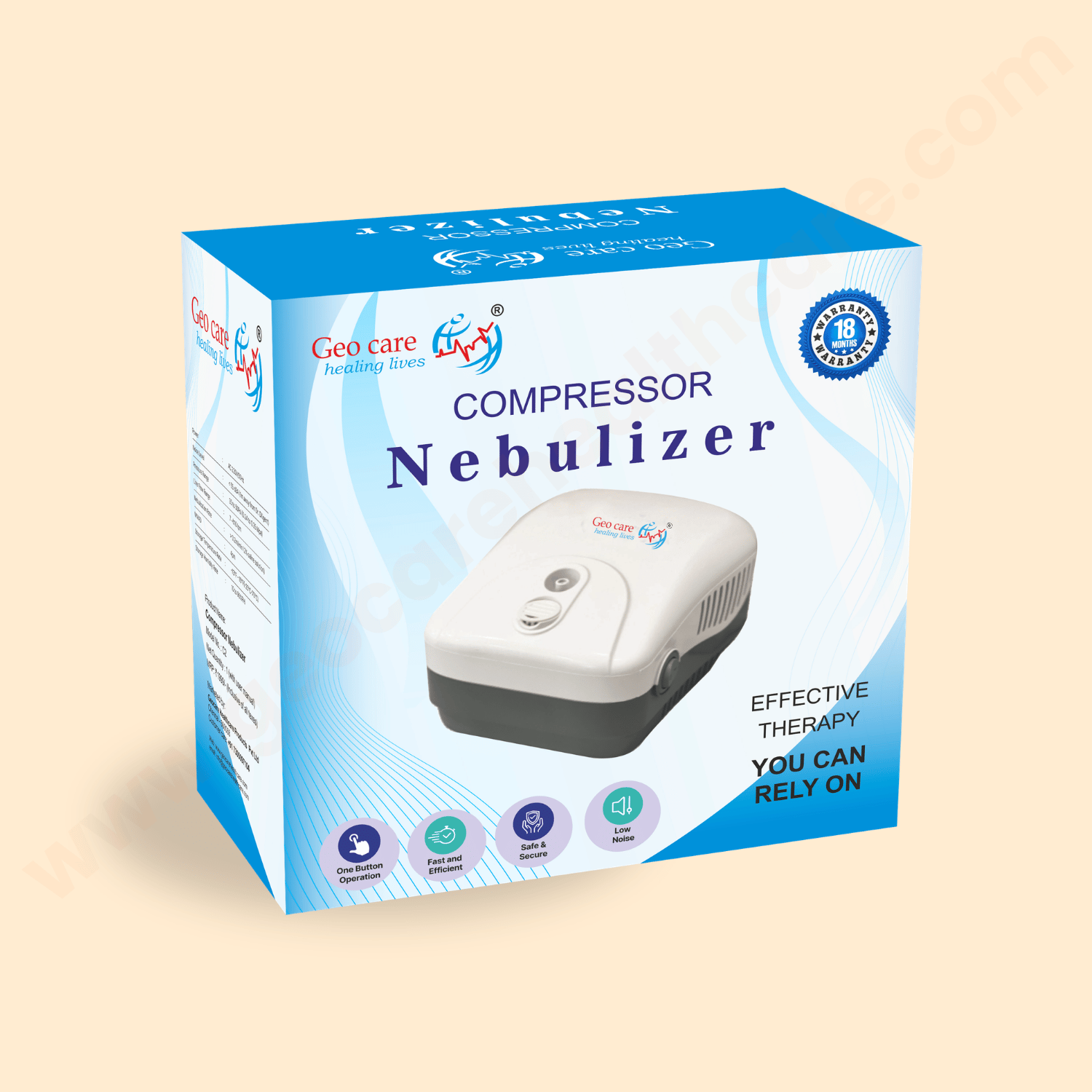 Geocare Compressor Nebulizer - Image 8