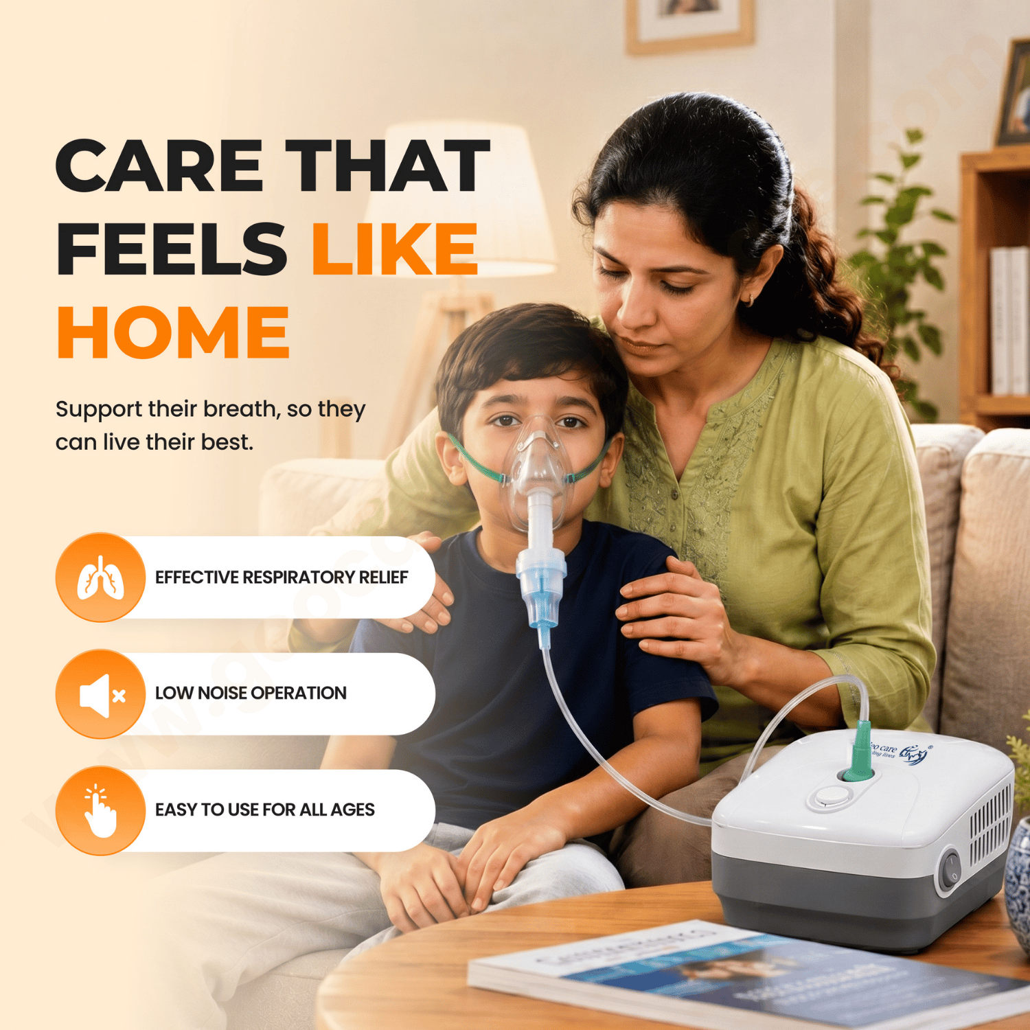 Geocare Compressor Nebulizer - Image 3