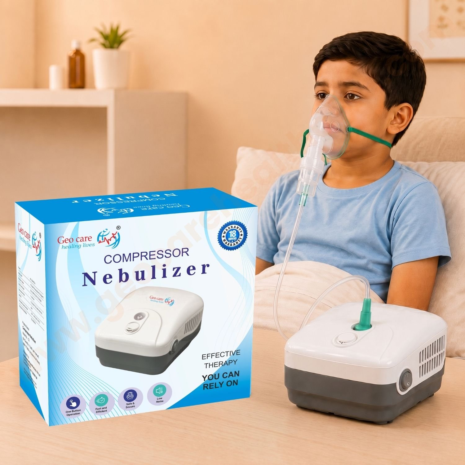 Geocare Compressor Nebulizer